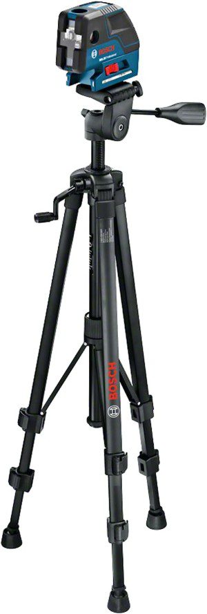 Bosch Lightweight Compact Tripod BT 150 with Adjustable Legs