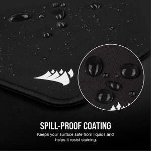 Corsair MM350 PRO Premium Spill-Proof, Stain-Resistant Cloth Gaming Mouse Pad (93 X 40 Cm Surface, Micro-Weave Fabric, 4 Mm Thick Plush Rubber, Durable Anti-Fray Edges) Extended XL, Black (CH-9413770-WW)