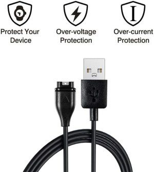 T Tersely [2-Pack] Charging Cable for Garmin Vivoactive 3 4 4S, 1M Charger for Venu 2 2S Instinct Fenix 7 7S 7X/6 6S 6X/5 5S 5X/Forerunner 255 255S 55 935/Approach S40 S42 S60/Venu Sq 2 2S/D2