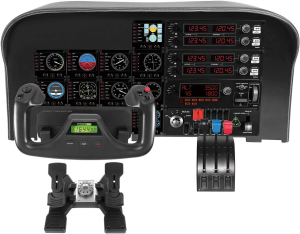 Logitech G 945-000029 G Pro Flight Radio Panel,Black