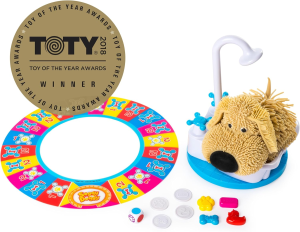 Spin Master Games, Soggy Doggy, the Showering Shaking Wet Dog Award-Winning Kids Game Board Game for Family Night Fun Games for Kids Toys & Games, for Kids Ages 4 and Up