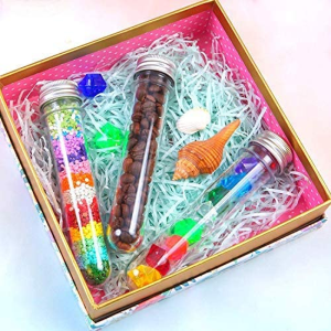 30Pcs Plastic Storage Empty Tubes 40ML Clear Plastic Test Tubes with Screw Caps Jelly Cookie Nuts Containers