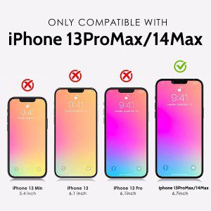 T Tersely [2 Packs] Screen Protector for Apple Iphone 14 Plus/13 Pro Max (6.7 Inch), Premium HD Tempered Glass Screen Protector Film [9H Hardness][Case Friendly] for Iphone 14 Plus/Iphone 13 Pro Max