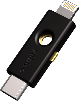 Yubico – Yubikey 5C NFC – Two Factor Authentication USB and NFC Security Key, Fits USB-C Ports and Works with Supported NFC Mobile Devices – Protect Your Online Accounts with More than a Password