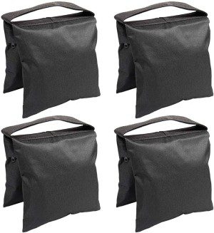 Valuehall Sandbag Saddlebag Design Photographic Sandbag Super Heavy Duty Sandbag 4 Weight Bags for Photo Video Studio Stand V7087