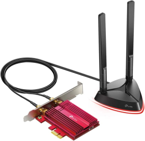 Tp-Link Archer TX3000E AX3000 Wi-Fi 6 Bluetooth 5.0 PCI Express Adapter with Two Antennas, with Magnetized Antenna Base. Low-Profile Bracket Included (Archer TX3000E) | AU Version |