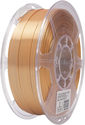 Esun Silk Magic PLA Filament 1.75Mm, Silky Bicolor 3D Printer Filament PLA, Dimensional Accuracy +/- 0.05Mm, 1KG Spool (2.2 LBS) 3D Printing Filament for 3D Printers, Silk Gold Silver