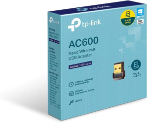 Tp-Link AC600 Dual Band Wireless Nano USB Adapter (Archer T2U Nano) AU Version