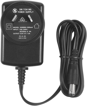 2-Pack AC to DC 9V 1A Power Supply Adapter, Plug 5.5Mm X 2.1Mm, Center Negative