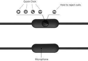 1MORE Piston Fit in Ear Headphones with Microphone, 3.5Mm Wired Earphones, Noise Isolation, Balance Sound, Phone Control with Button, Headphones for Smartphone/Pc, Black