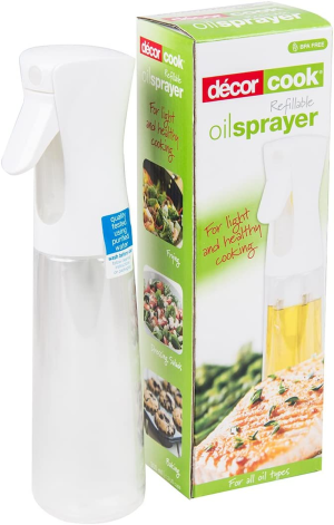 Décor Décor Cook Refillable Oil Sprayer,White