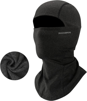 ROCKBROS Cold Weather Balaclava Ski Mask for Men Windproof Thermal Winter Scarf Mask Women Neck Warmer Hood