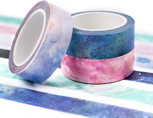 YUBX Washi Tape Set Decorative Tape for DIY Crafts, Bullet Journals, Planners, Scrapbooking, Wrapping 15Mm Wide (Fastary)