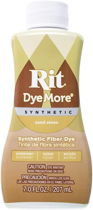 Synthetic Rit Dye More Liquid Fabric Dye – Wide Selection of Colors – 7 Ounces – Frost Gray