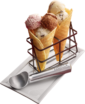 Zeroll Ice Cream Scoop, Silver, 1020 2-Ounce