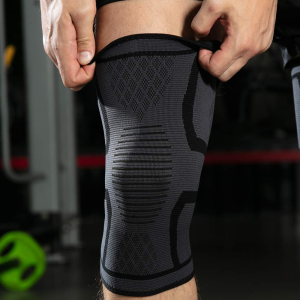 Elastic Knee Support Compression Brace Sleeve for Sports Joint Pain Arthritis (Small (30Cm-34Cm))