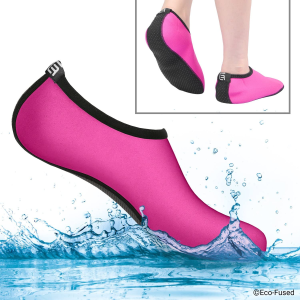 Eco-Fused Water Socks – Extra Comfort – Protects against Sand, Cold/Hot Water, Uv, Rocks/Pebbles