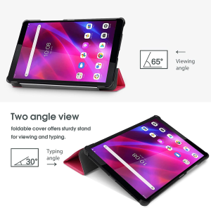 Procase Lenovo Tab M8 2022 2021 2019/Tab M8 HD Lte/Smart Tab M8/Tab M8 FHD Case, Slim Lightweight Stand Hard Shell Protective Cover for Lenovo Tab M8 Hd/Tab M8 HD Lte/Smart Tab M8/Tab M8 FHD -Magenta