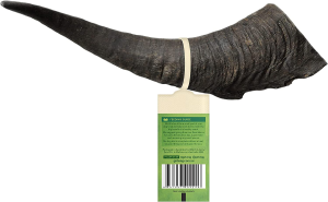 Large Goat Horn 1 Pack, Natural Australian Made Long Lasting Dog Treat Chew, Perfect for Large Breeds