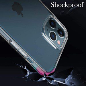 T Tersely Clear Case Cover for Apple Iphone 12 Pro/Iphone 12(6.1 Inch), Shockproof Crystal TPU Bumper Protective Case Cover for Iphone 12 Pro [Suitable for Magsafe Wireless Charger]