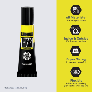 UHU Max Repair Extreme Adhesive (33-36355), 8G, 4026700363555