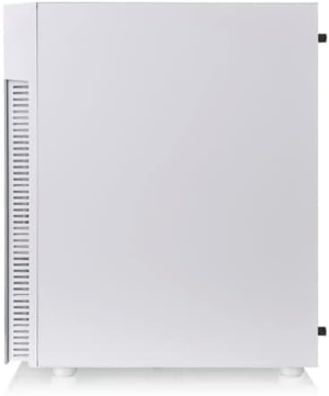 Thermaltake View 200 ARGB Tempered Glass Mid Tower Case Snow Edition, CA-1X3-00M6WN-00, White