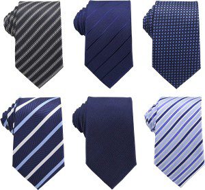 Weishang Men’S Lot Silk Tie Necktie Woven Jacquard Neck Ties