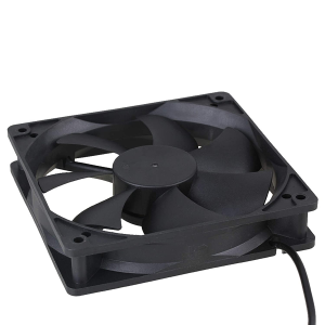 BQLZR PC Fan 120Mm Silent USB Fan Black DC 5V 12025 USB Power Ball Bearing Computer Case Cooling Fan 2400RPM Compatible with Computer/Tv Box