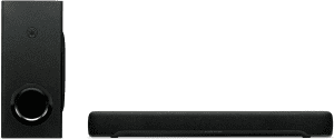 Yamaha SR-C30A Compact Soundbar with Subwoofer, Bluetooth and Clear Voice, Black