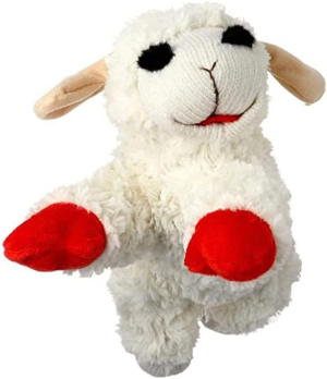 Multipet Lamb Chop Classic Plush Toy (4 Sizes) (LG- 11″ for Medium Dogs)