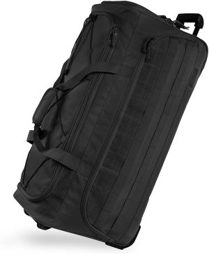 Squad Rolling Duffel, Black, One Size, Squad Rolling Duffel