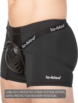 Lobloo Thai Cup 2.0 Patented Athletic Groin Cup for Close Contact Sports as MMA, Krav MAGA, Thai Boxing. Male Size +13Yrs