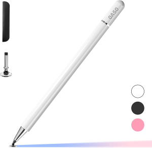 Stylus Pen for Ipad, Disc Tip Pencil Tablet Stylus Compatible with Apple Ipad Pro/Ipad 6/7/8Th/Iphone/Samsung Galaxy Tab A7/S7/All Touch Screens