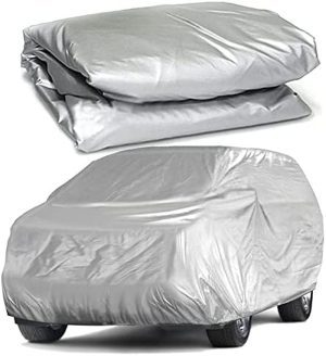 Car Cover Waterproof All Weather SUV Full Car Covers Breathable Outdoor Indoor for Waterproof/Windproof/Dustproof/Scratch Resistant UV Protection Fits up to 213’’(213’’L X 79’’W X 75’’H)