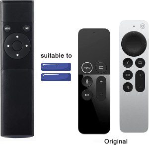 New Infrared Remote Control MC377LL/A for Apple 2/3 TV Box A1294 A1156, for Apple 2021 TV4 4K, for Apple 5Th TV HD, A1962 A1842/MQD22/MP7P2 A1469 A1427/MD199 A1378/MC572 MM4T2AM/A A1625/MGY52/MLNC2