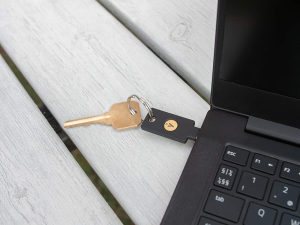 Yubico – Yubikey 5C NFC – Two Factor Authentication USB and NFC Security Key, Fits USB-C Ports and Works with Supported NFC Mobile Devices – Protect Your Online Accounts with More than a Password