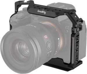 (Upgraded Version) Smallrig Full Cage for Sony Alpha 7R V/Alpha 7 Iv/Alpha 7S Iii/Alpha 1 / Alpha 7R IV – 3667B