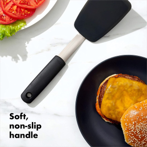 OXO 0719812018461 Cooking Spatula, One Size, Black, 0719812018461