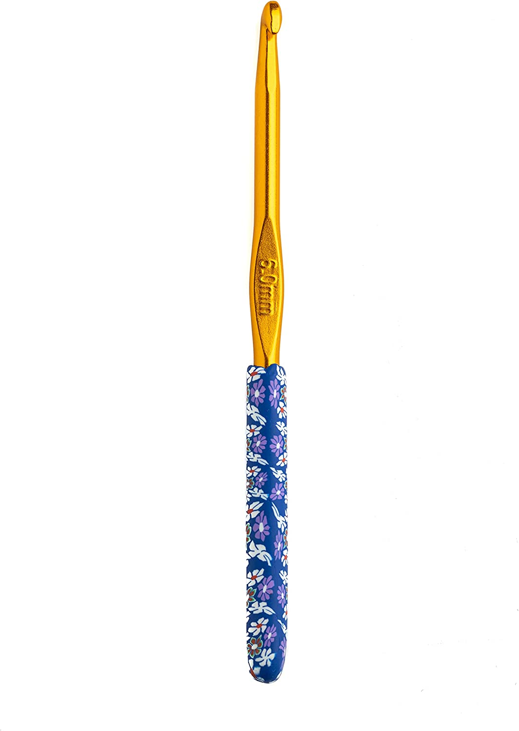 The Quilted Bear Crochet Hook Set - Premium Soft Grip Floral Crochet Hooks  with Ergonomic Polymer Clay