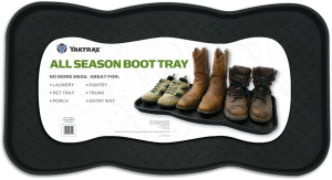 Yaktrax BOOT TRAY BLACK O/S