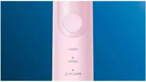 Philips Sonicare Protectiveclean 5100 Sonic Electric Toothbrush with 3 Brushing Modes and Built-In Pressure Sensor, Pastel Pink, HX6855/58