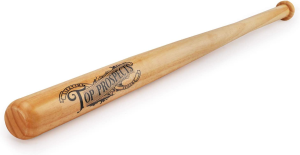 TOP PROSPECTS Baseball Bat Outdoor Natural Solid Wooden Baseball Bat