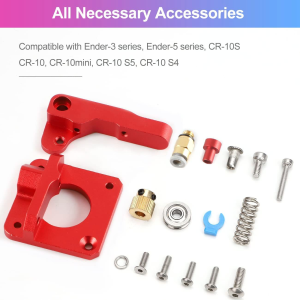 CREALITY All Aluminum Upgraded MK8 Extruder Drive Feed for Ender 3,Ender 3 V2, Ender 3 Pro, Ender 5, CR-10, CR-10S, CR-10S4 and CR-10S5