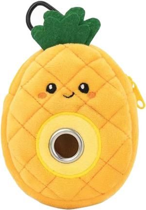 Hugsmart Waste Bag Dispenser Pooch Pouch Pineapple 11X8.4X5Cm