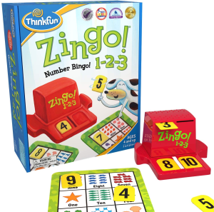 Thinkfun Zingo! 1-2-3 Game,Junior Games