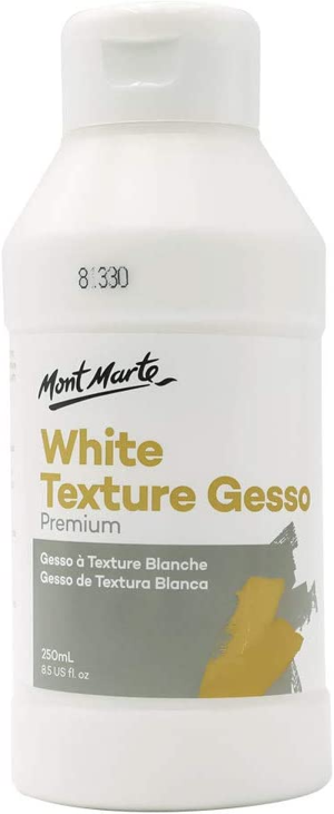 Mont Marte Gesso Primer – White Texture Gesso 250Ml