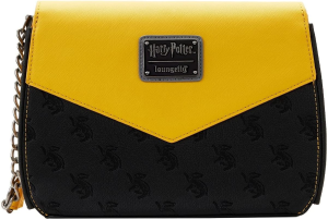 Loungefly Harry Potter Hufflepuff Chain Strap Crossbody Bag
