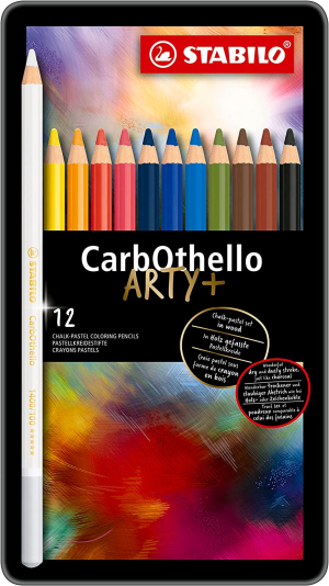 STABILO Carbothello Premium Colouring Pencil – Pastel Pencil Tin of 36