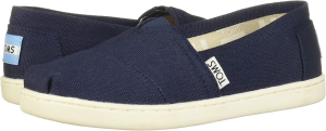 Toms Alpargatas Shoe – Kids’ Navy Canvas 5.0