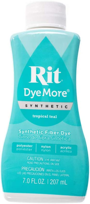 Synthetic Rit Dye More Liquid Fabric Dye – Wide Selection of Colors – 7 Ounces – Frost Gray